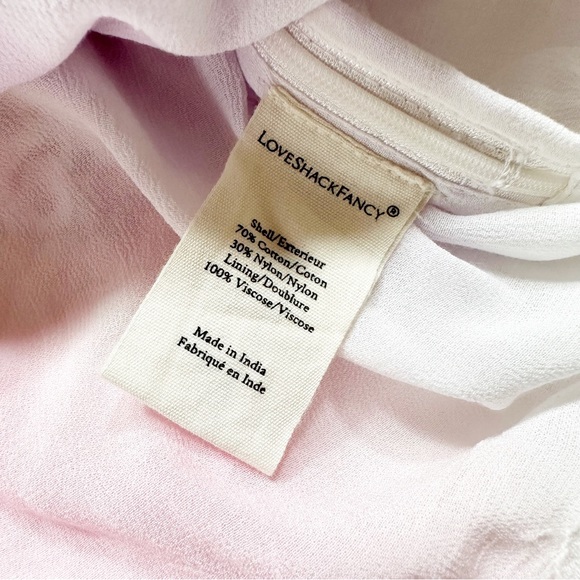 LAST CHANCE! NWT LOVESHACKFANCY Alela Dress Multi Tie Dye 6 NEW Style D1455-992 - Picture 6 of 12